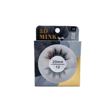 Load image into Gallery viewer, 20 MM 3D Mink Lash by Miz Lash