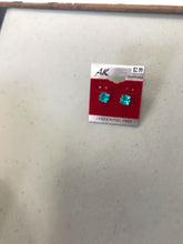 Load image into Gallery viewer, Unisex Stud Earrings Silver Back