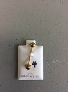 316L Surgical Steel Tongue Ring