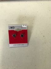 Load image into Gallery viewer, Unisex Stud Earrings Silver Back