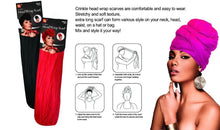 Load image into Gallery viewer, Crinkle Head Wrap Scarf by Beauty Town