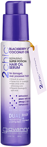 Giovanni 2Chic Blackberry & Coconut Oil Ultra-Repair Hair Oil Serum