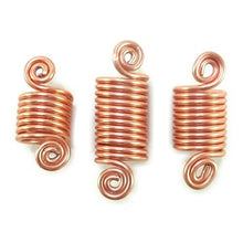 Load image into Gallery viewer, Pure Copper Spiral Hair Twister 2pcs by Beauty Town