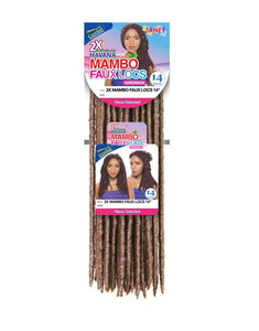 2X Mambo Faux Locs 14” by Janet Collection