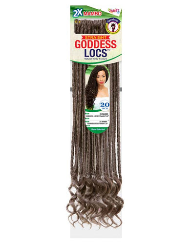 2X Mambo Goddess Locs Straight 20