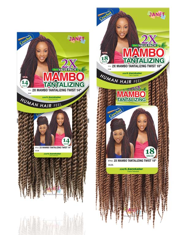 2X Mambo Tantalizing (Senegalese) Twist Braid 18