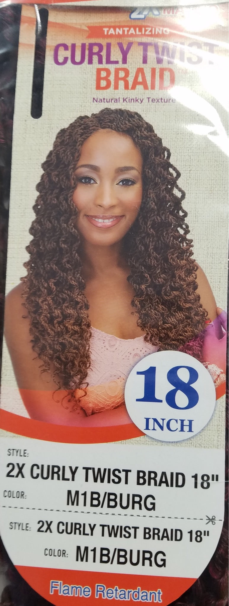 2X Curly Twist Braid 18” by Janet Collection