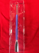 Load image into Gallery viewer, Assorted Color Cuticle Pusher + Cleaner by Essential Beauty