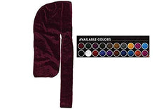 Load image into Gallery viewer, Long Tail Velvet Durag by Beauty Town