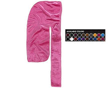 Load image into Gallery viewer, Long Tail Velvet Durag by Beauty Town