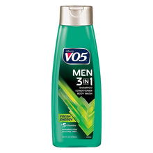 Load image into Gallery viewer, Men 3 In 1 Shampoo Conditioner Body Wash by VO5 12.5 FL OZ