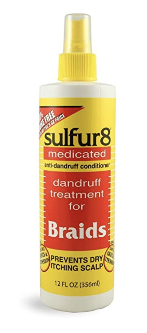 Sulfur8 Medicated Dandruff Treatment For Braids 12 OZ