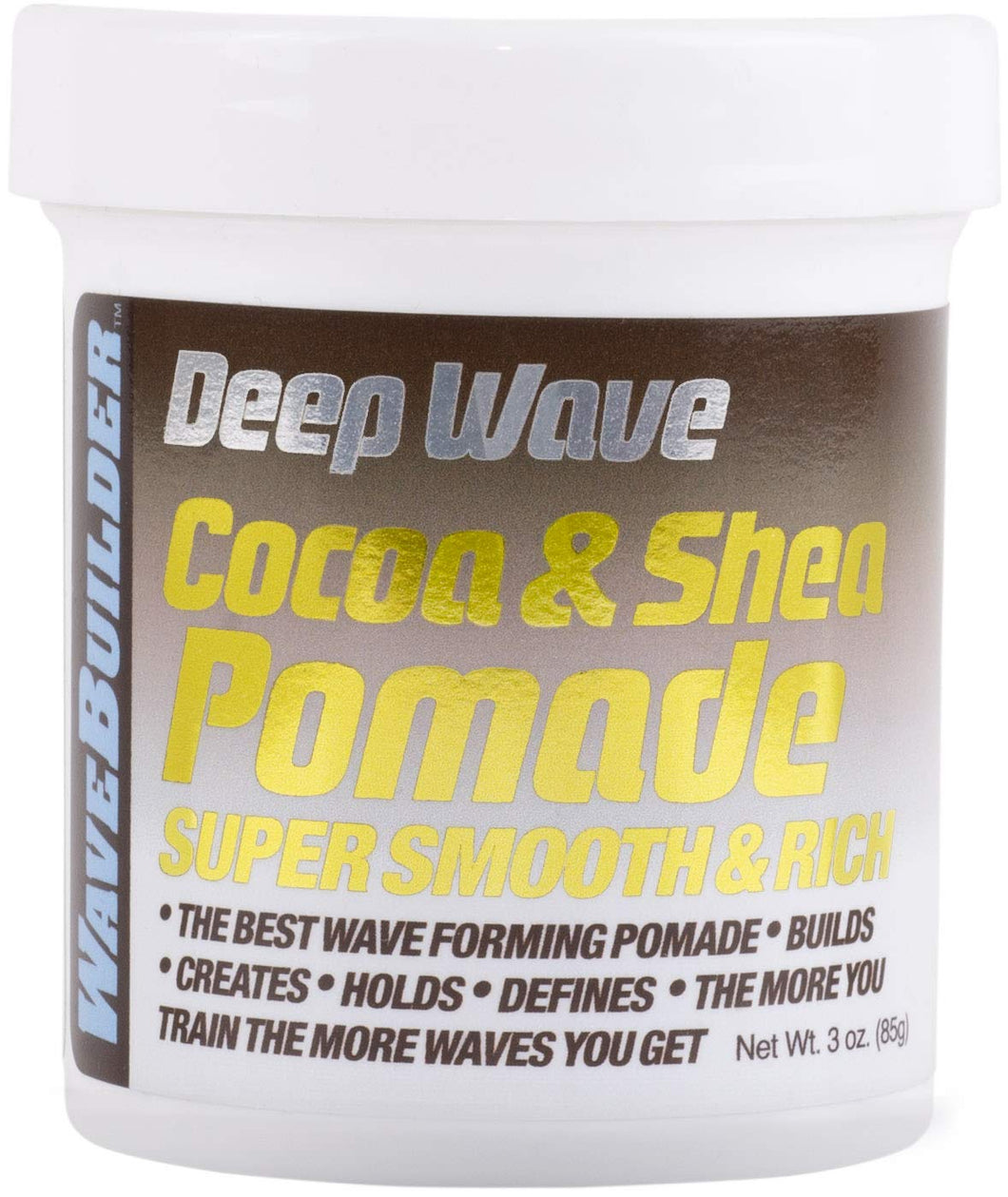 Deep Wave Cocoa & Shea Pomade by Wave Builder 3 OZ
