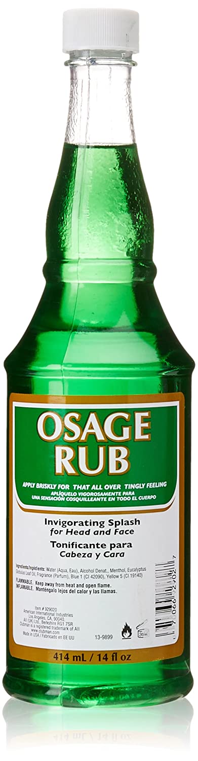 Clubman Jeris Osage Rub 14 FL. OZ