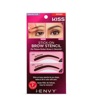 Load image into Gallery viewer, Stick-On Brow Stencil I-Envy Kiss