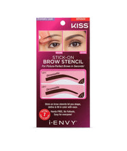 Load image into Gallery viewer, Stick-On Brow Stencil I-Envy Kiss