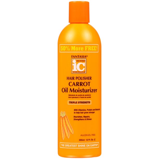Ic Fantasia Hair Polisher Carrot Growth Oil Moisturizer