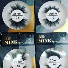 Load image into Gallery viewer, 20 MM 3D Mink Lash by Miz Lash