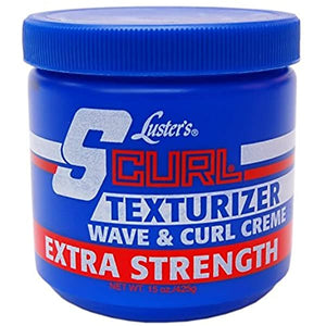 Scurl Texturizer Wave & Curl Creme 15OZ by Luster’s
