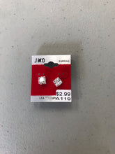 Load image into Gallery viewer, Unisex Stud Earrings Silver Back
