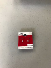 Load image into Gallery viewer, Unisex Stud Earrings Silver Back