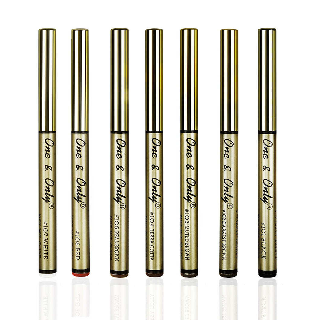 One & Only Auto Eye & Lip liner water proof net wt 0.31 g