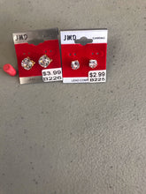 Load image into Gallery viewer, Unisex Stud Earrings Gold Back