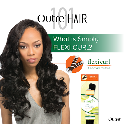 Simply Brazilian Non-processed Flexi Curl Human Hair by Outre