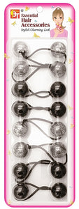 8 Pcs Ponytail Holder by Beauty Town