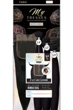 Load image into Gallery viewer, MyTresses Black Label All In One Bundle Deal Premium 100% Unprocessed Human Hair With 4"x4" Lace Closure by Outre