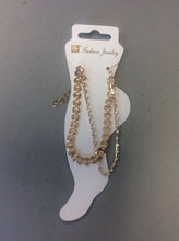 Load image into Gallery viewer, Hearts and Stones Anklet by Beauty Town