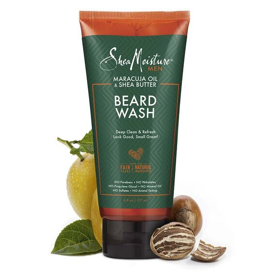 Shea Moisture Men Maracuja Oil & Shea Butter Beard Wash