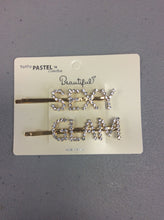 Load image into Gallery viewer, Worded/Letter Hair Pins