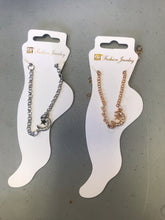 Load image into Gallery viewer, Moon and Star Anklet by Beauty Town