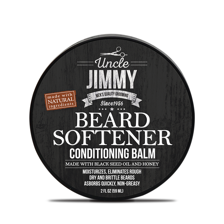 Beard Softener Conditioning Balm by Uncle Jimmy 2 FL. OZ