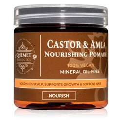 Castor & Amla Nourishing Pomade by Qhemet Biologics 4 FL. OZ