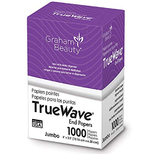 1000 True Wave End Papers by Graham Beauty