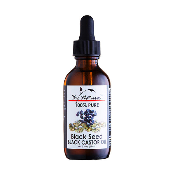 100% Pure Black Seed Black Castor Oil 2 FL. OZ by By Natures