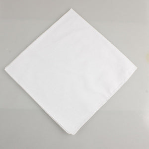 100% Cotton Plain Bandanas 22”x22”