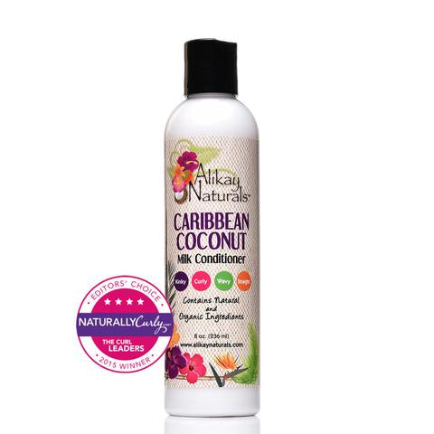 Caribbean Coconut Milk Conditioner by Alikay Naturals 8 Oz
