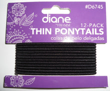 Load image into Gallery viewer, 12-Pack Ponytail Holders by Diane