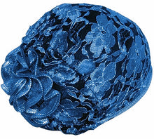 Load image into Gallery viewer, Mesh Lace Flower Cap by Beauty Town