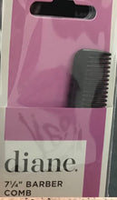 Load image into Gallery viewer, Barber Comb 7 1/4” D32 by Diane