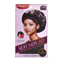 Load image into Gallery viewer, X-Large Silky Satin Wide Edge Reversible Cap by RED Kiss