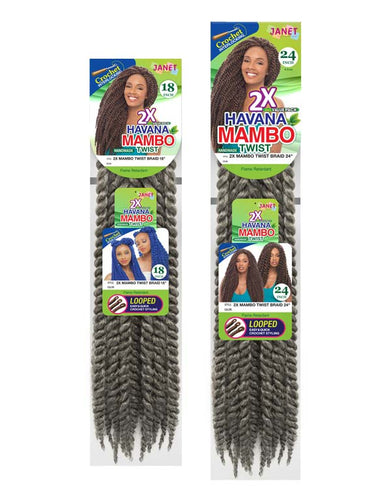 2X Mambo Twist Braid 24” by Janet Collection