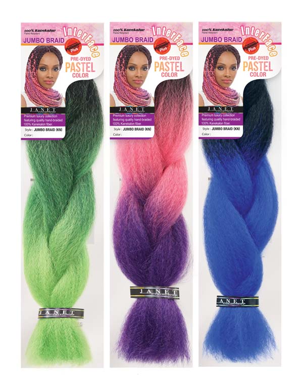 Jumbo Braid (KN) 100% Kanekalon by Janet Collection – Min's Beauty Supply