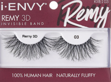Load image into Gallery viewer, Remy 3D Invisible Band Eyelash Strip 100% Human Hair Naturally Fluffy by Kiss