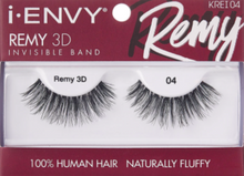Load image into Gallery viewer, Remy 3D Invisible Band Eyelash Strip 100% Human Hair Naturally Fluffy by Kiss