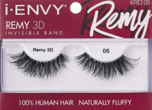 Load image into Gallery viewer, Remy 3D Invisible Band Eyelash Strip 100% Human Hair Naturally Fluffy by Kiss