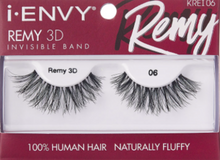 Load image into Gallery viewer, Remy 3D Invisible Band Eyelash Strip 100% Human Hair Naturally Fluffy by Kiss